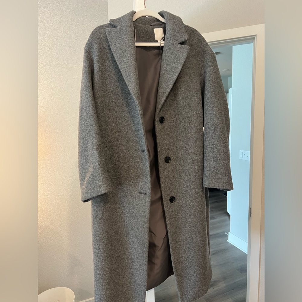 H&M Ankle Length Trench Pea Coat